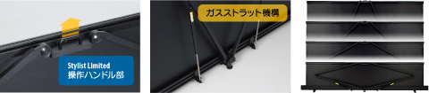 ガスストラット機構