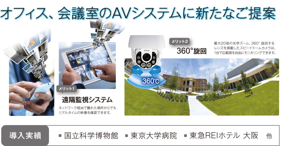 防犯・監視ソリューション