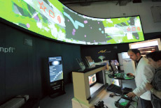 パノラマ型マルチ映像用